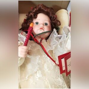 Ashton Drake Galleries Vintage 1994 “The Littlest Angel “ Doll With Box And COA